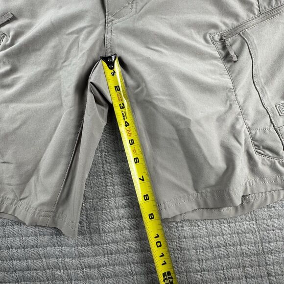 5.11 Tactical Trail Short Men 32 Tan 9.5" Hiking Outdoor Cargo Ripstop Stretch - Picture 3 of 8